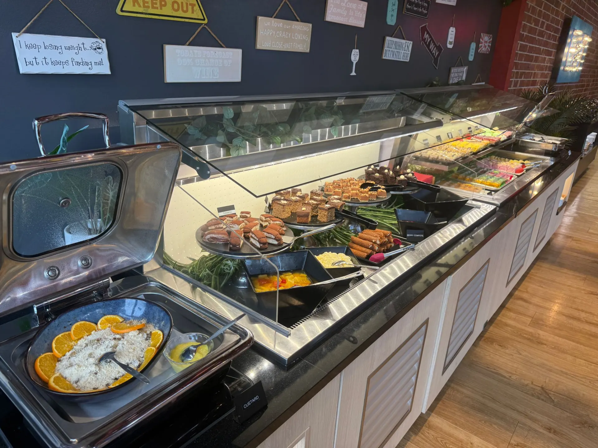 Valentines Hornby buffet restaurant