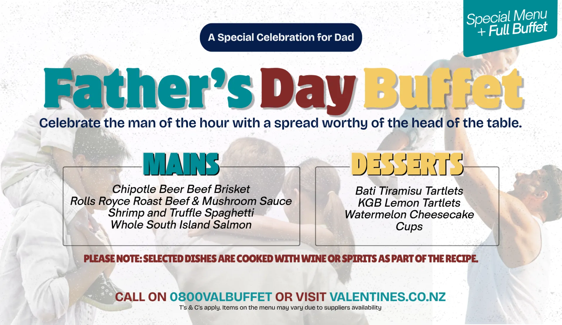 Father's Day at Valentines